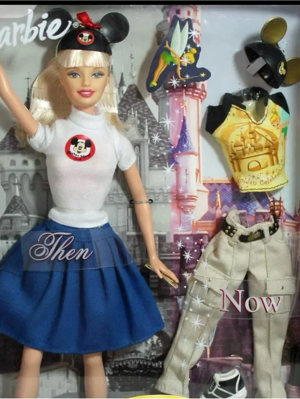 Barbie Disney Theme Parks 50th Anniversary Doll - White & Blue NIB